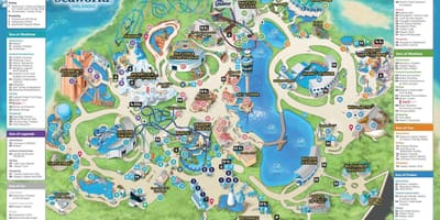 Χάρτης του Seaworld