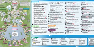 Χάρτης της Disney World, EPCOT