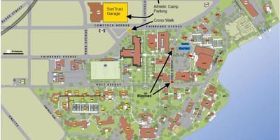 Χάρτης της Rollins college